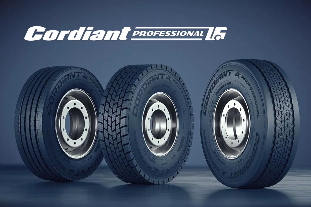Cordiant Professional представляет новое поколение шин для грузового транспорта